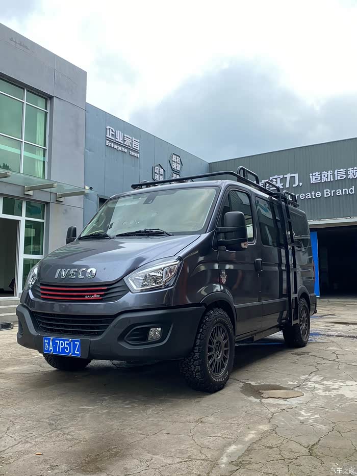 【图】南京的车友过来改装_依维柯欧胜论坛_汽车之家论坛