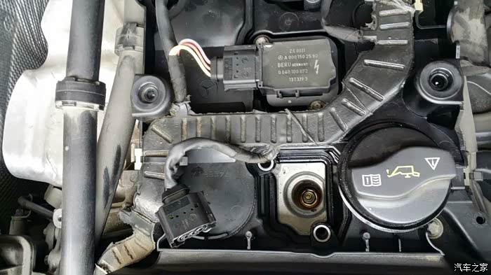 pvp竸技场tt改装分享13款奔驰c260w204点火系统升级