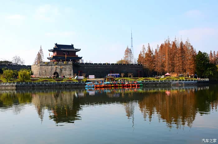 【小伊游记】游荆州古城东门 赏冬日护城河风光!