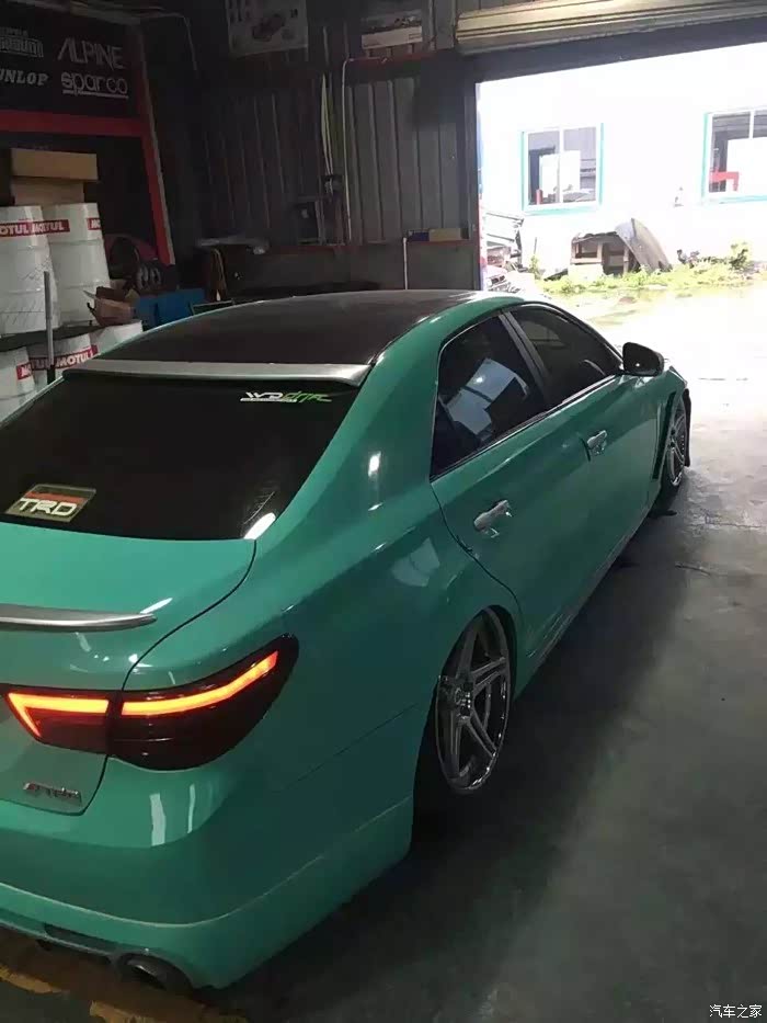 锐志改色案例分享