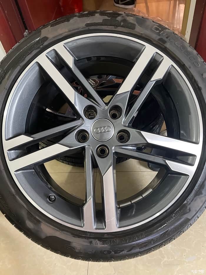 【图】出一套40四驱轮毂带胎只跑了3000公里_奥迪a4l论坛_汽车之家