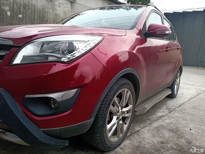 我的秀场我做主经典红色长安cs35依然光鲜亮丽