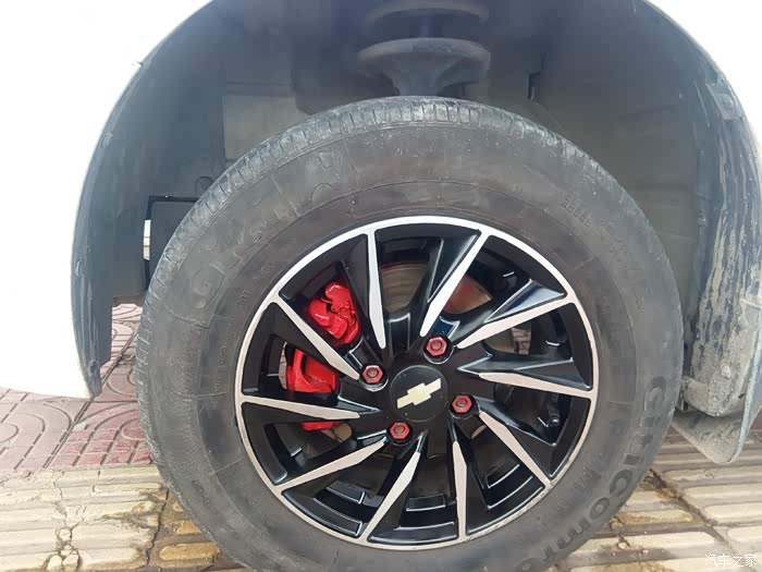 新赛欧轮毂改色