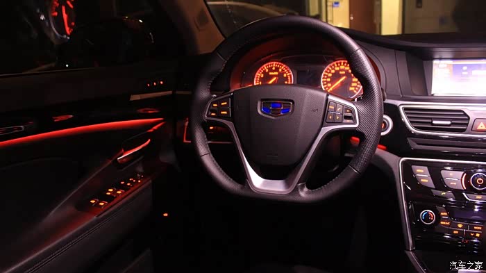 【图】静谧而不失奢华——博瑞夜景氛围灯亲密接触_博瑞/博瑞新能源