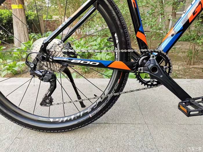 19款捷安特xtc800改单盘