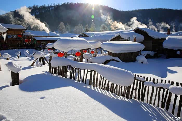 美丽冻人东北雪景照片分享