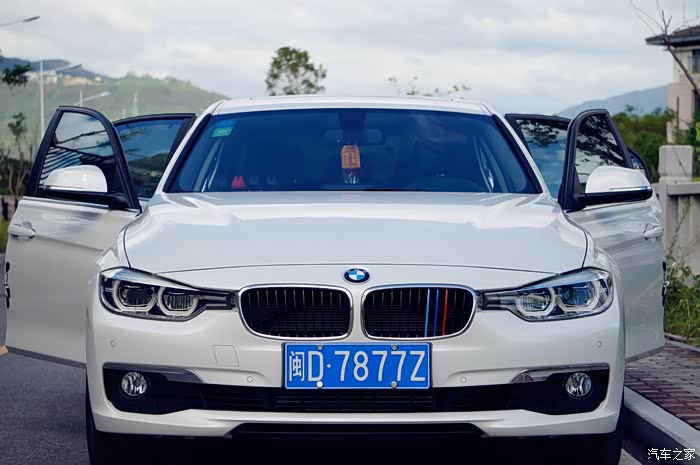 我的小白马宝马320li提车作业内附美图