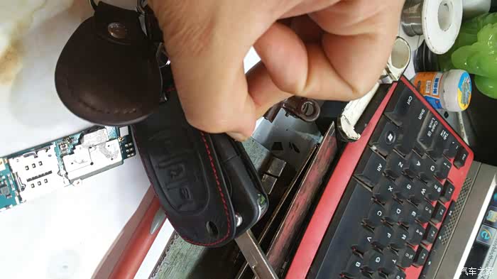 730钥匙拆开图解