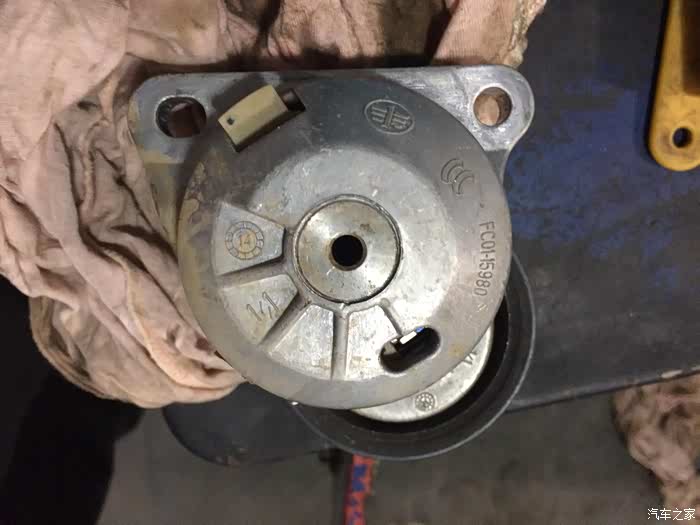 涨紧轮异响索赔成功