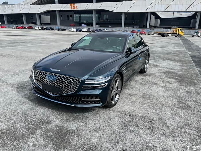 【图】全新捷尼赛思g80亮相成都车展_捷尼赛思g80论坛_汽车之家论坛