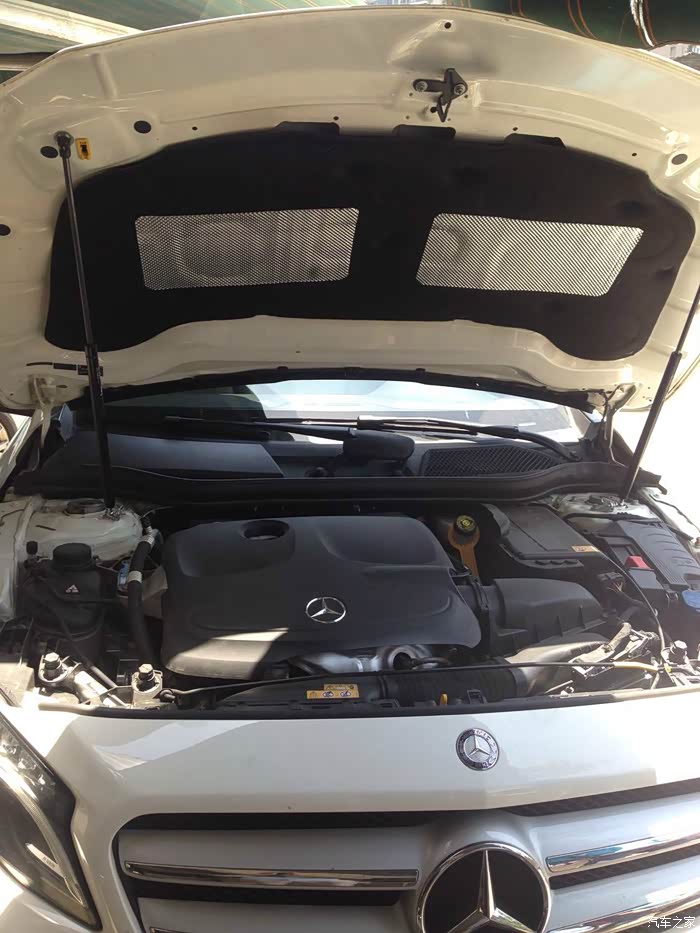 【图】gla引擎盖增加液压杆作业完成_奔驰gla论坛_汽车之家论坛