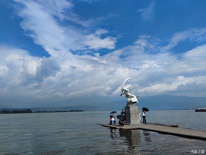开着奕歌暑假的旅行一邛海和泸山
