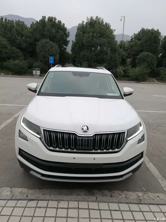 柯迪亚克2.0t白色,提车一个半月用车感受