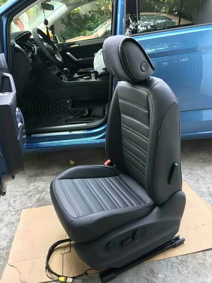 新途安l(舒雅版)更换主驾驶电动座椅,实用高大上!