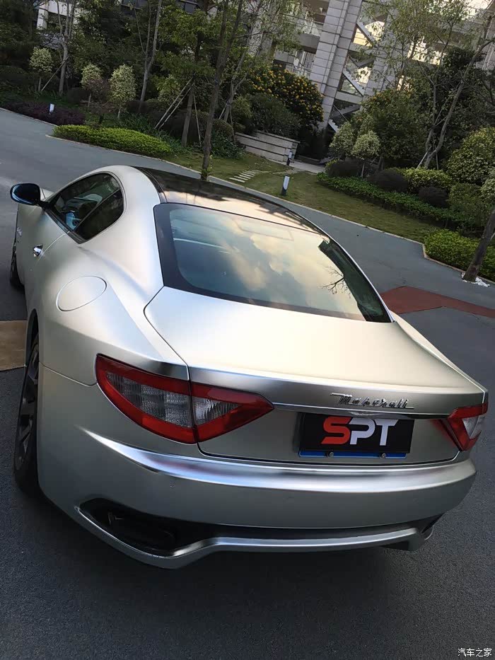 玛莎拉蒂gt贴stm亚光电镀银美图鉴赏