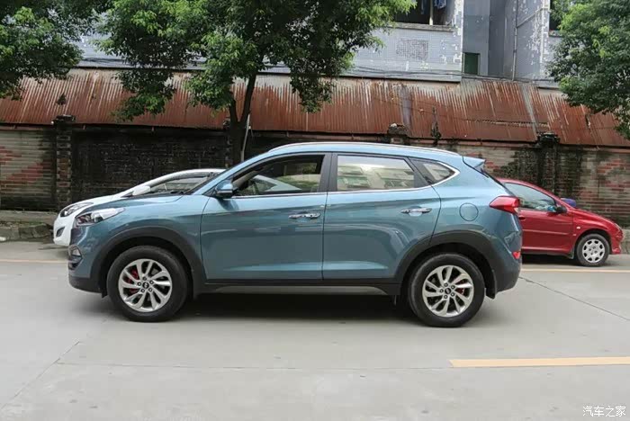 【图】高颜值的碧海蓝途胜,三个月提车作业_途胜论坛_汽车之家论坛