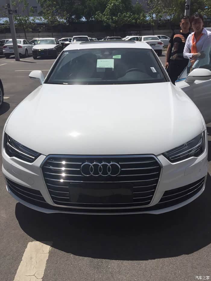 【图】朱鹭白和冰川白的区别_奥迪a7论坛_汽车之家论坛