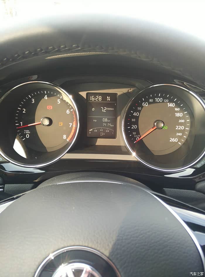 【图】奇葩的新速腾油量表_速腾论坛_汽车之家论坛