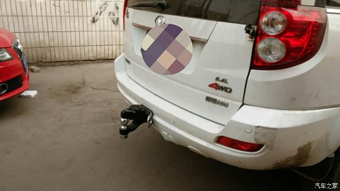 自制拖车杠,第一次手工,顺便求加个精