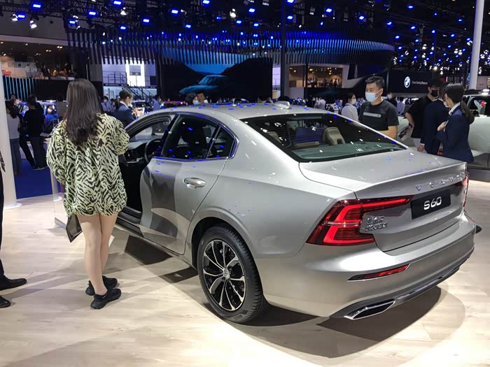 2021成都车展回忆录沃尔沃展台s60实拍分享