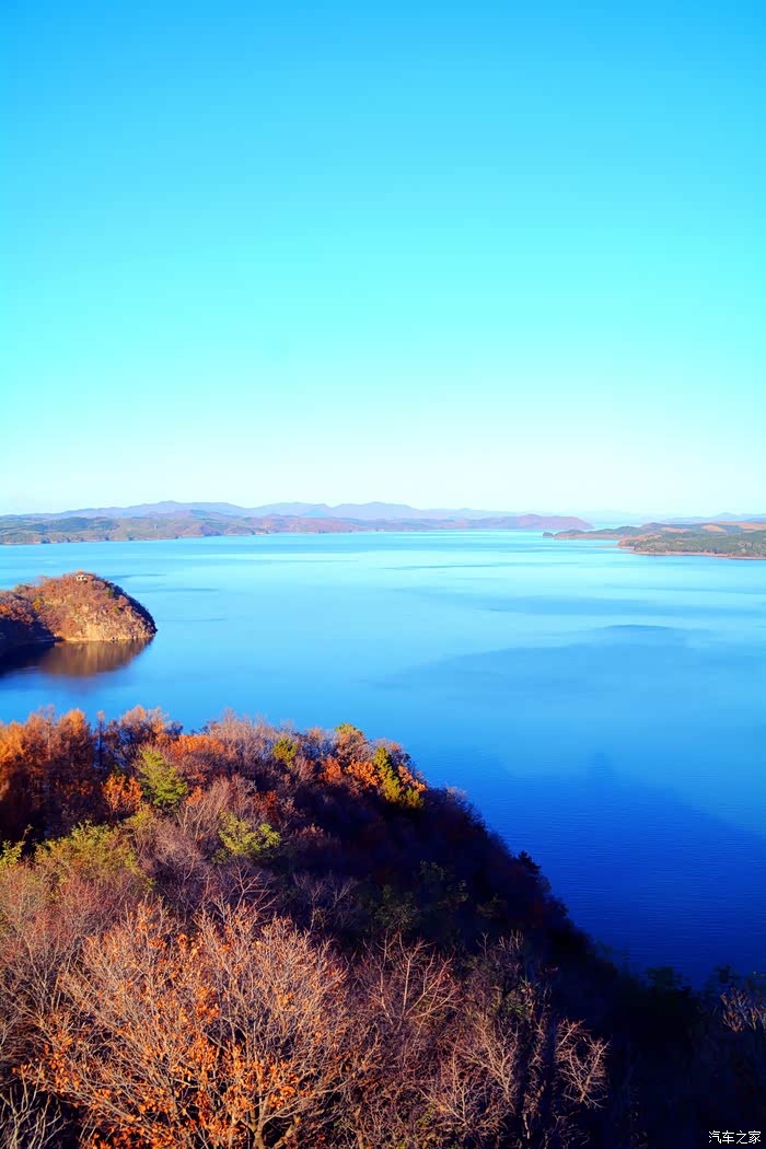 秋水共长天一色-----抚顺大伙房水库小青岛随拍