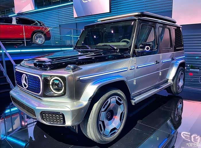 【图】奔驰eqg纯电动实拍_精彩图集论坛_汽车之家论坛