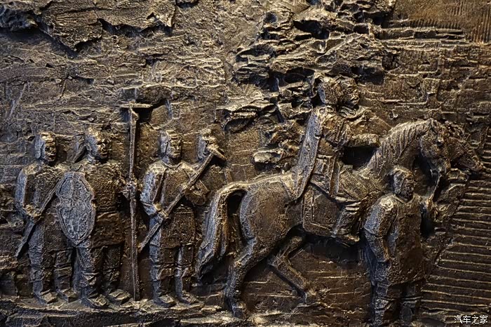 女皇与剑门关大型浮雕墙画欣赏