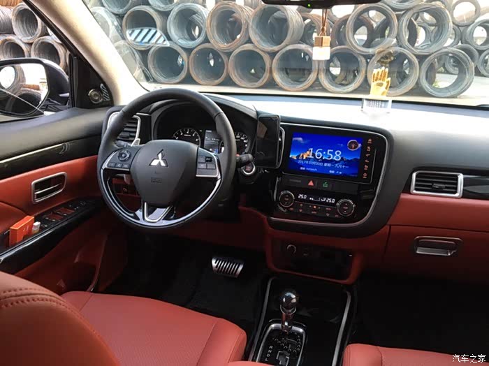 18款欧蓝德爆改内饰