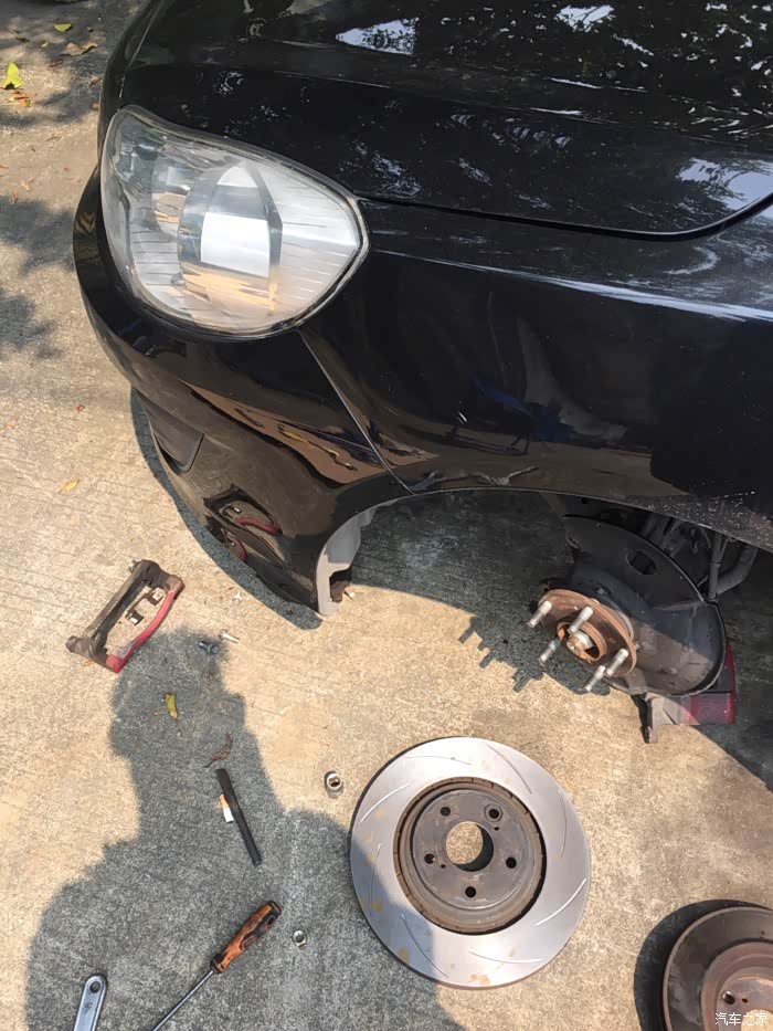 申精长城c50改雷克萨斯ls430刹车