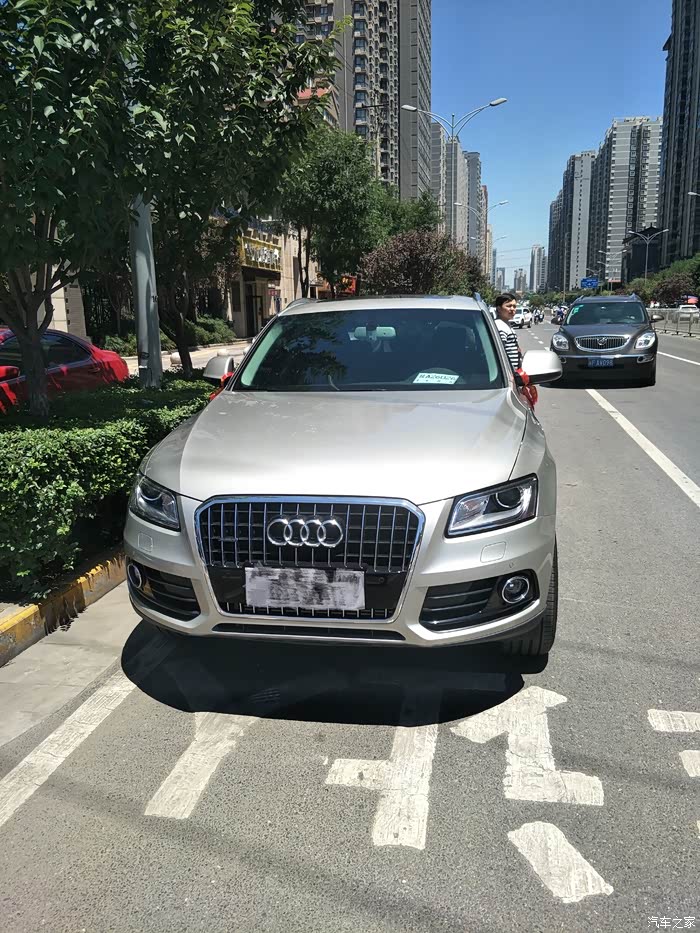 【图】白金色q5技术600km提车作业 求认证_奥迪q5/q5l论坛_汽车之家