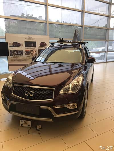 qx50,暮色红内棕,豪华版,提车回家,记录一个月的使用心得!