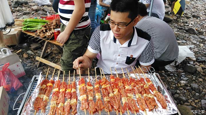 【台州cs75官方车友会】庆国庆十一仙居淡竹原始森林烧烤嗨起!