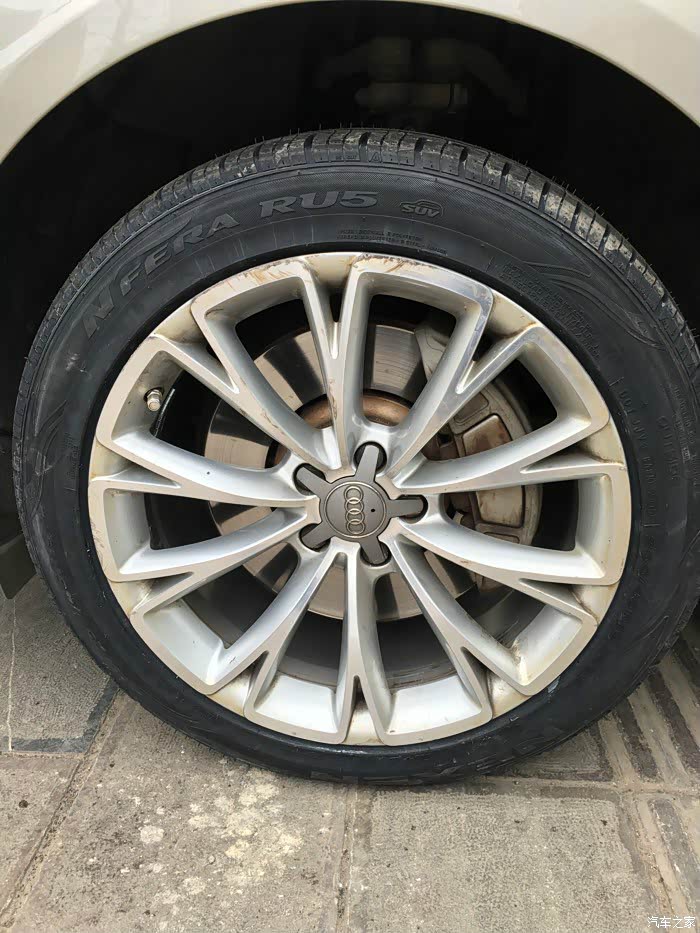 【图】a8l换轮胎记,冒险上固特异御乘suv 245 55 r19_奥迪a8论坛_汽车