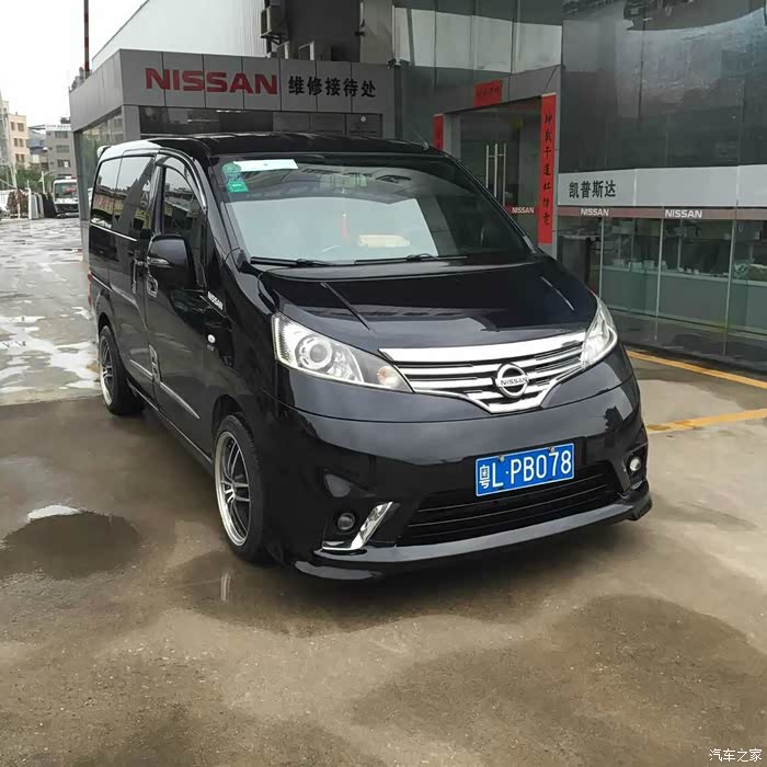 【图】改大灯音响包围全车,图片齐全,黑v最牛一台,谢谢支持_日产nv200