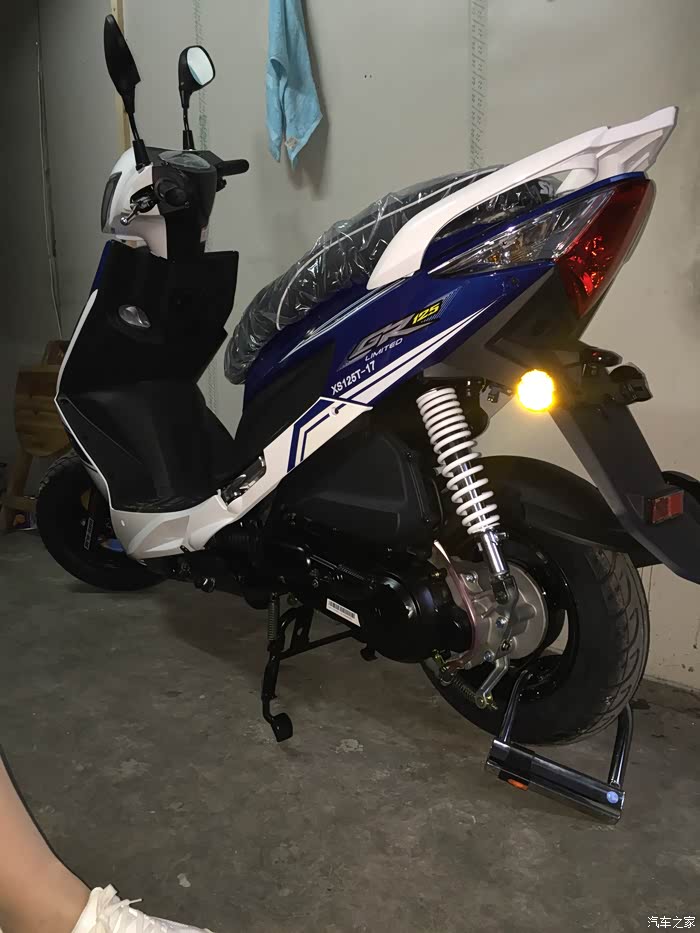 终提三阳xs125t-17 人生第一辆摩托车