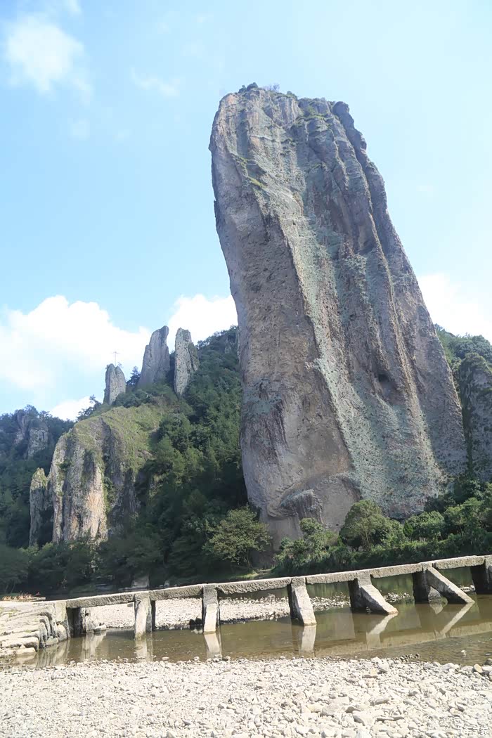 徒步舒仙古道看千姿百态石笋赏分外妖娆仙都