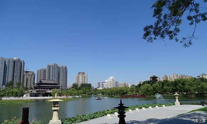 再次图说西安兴庆宫公园修整改造提升后的效果
