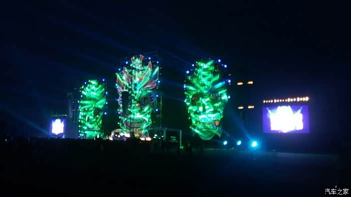 乐华城之怪兽音乐节现场