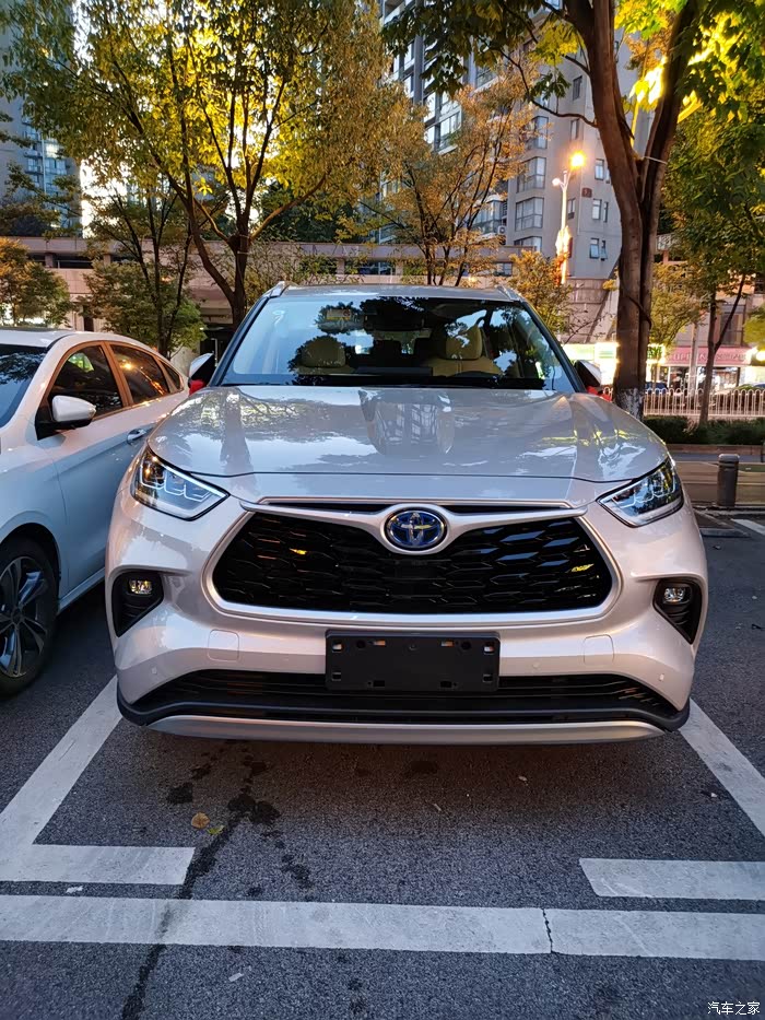 就想知道有多少车友订了欧泊银色新汉兰达?