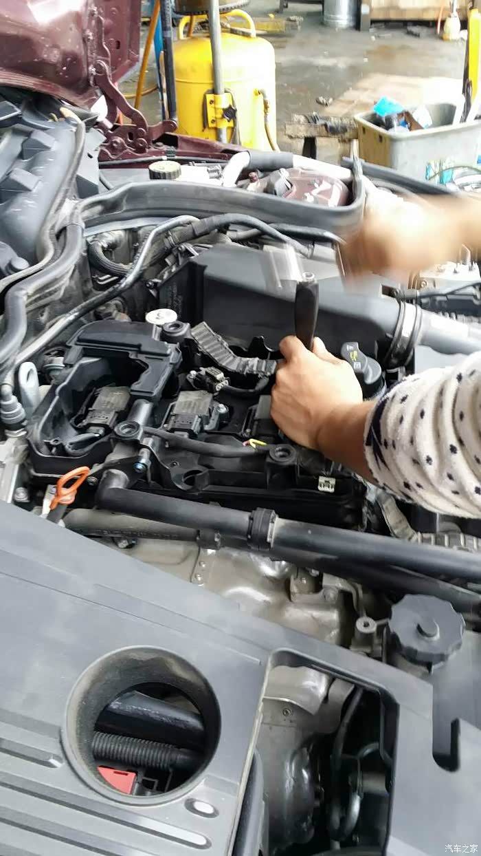 pvp竸技场tt改装分享13款奔驰c260w204点火系统升级