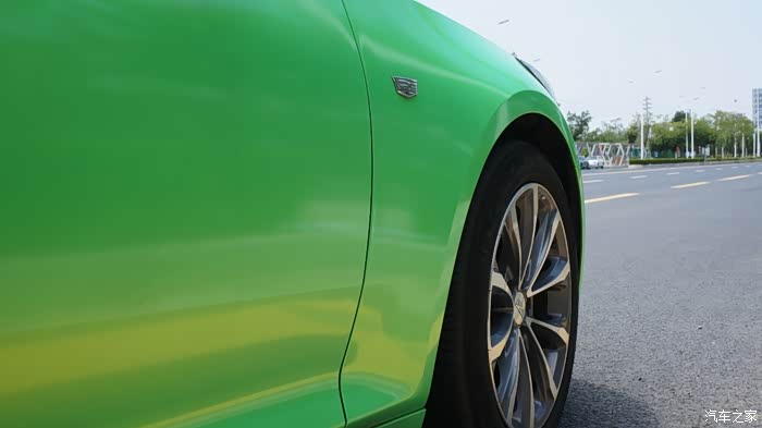 【图】秋天里的一抹绿色,ct5绿色改色分享_凯迪拉克ct5论坛_汽车之家