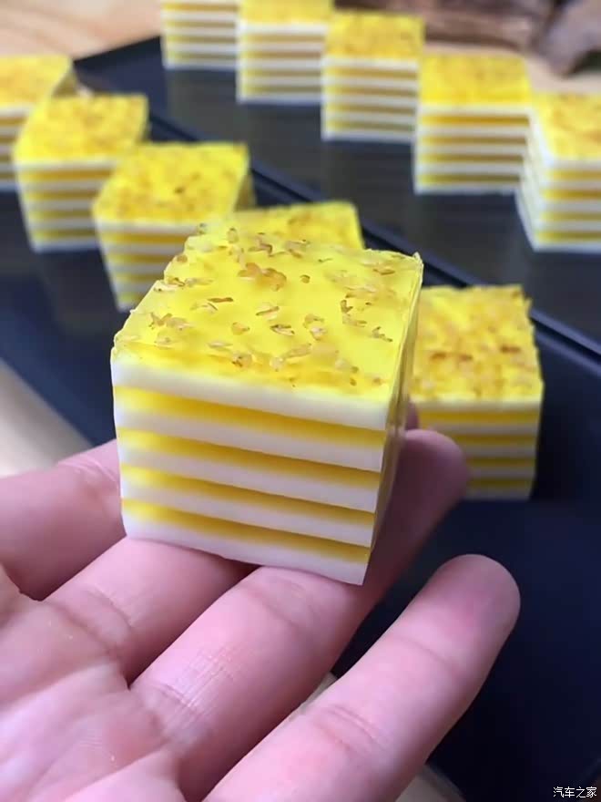 家常自制千层桂花糕