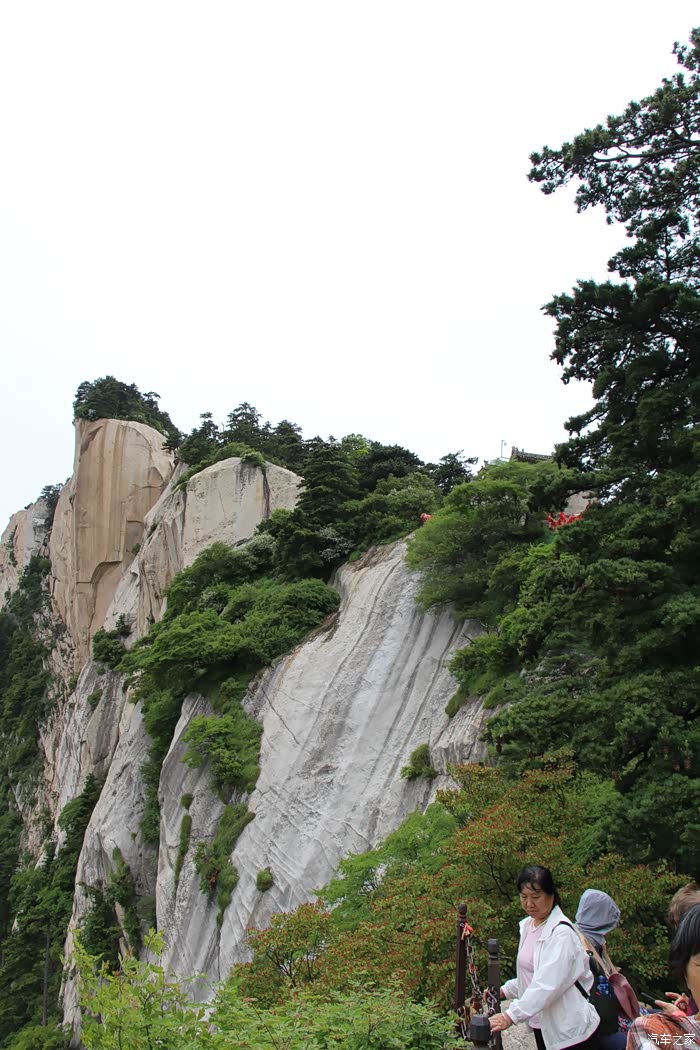 鲁豫陕自驾游27陕西省渭南华山南峰