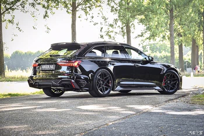 黑武士奥迪rs6!