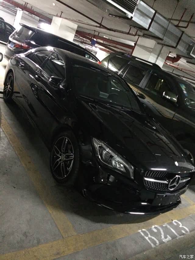 【图】怒提cla220宇宙黑 这颜色应该没人有吧_奔驰cla论坛_汽车之家