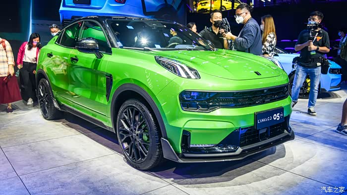 成都车展领克05 实车亮相,外观,内饰运动氛围极强