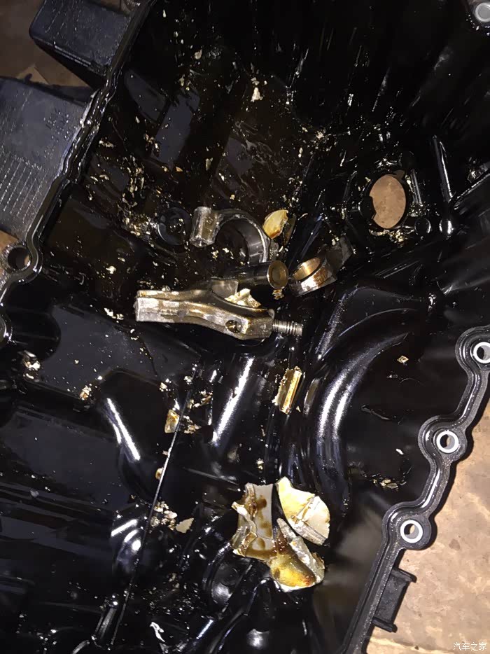 大家看看两年多点的528li发动机爆缸,这是什么原因造成的