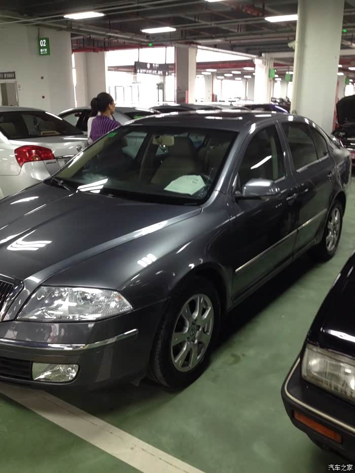 09款老明锐再次作业