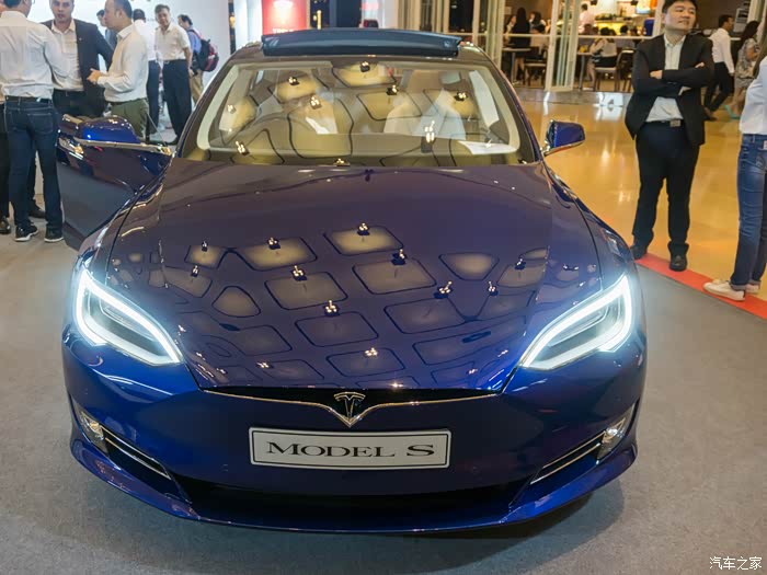 特斯拉model s 2016小改款车型展览体验
