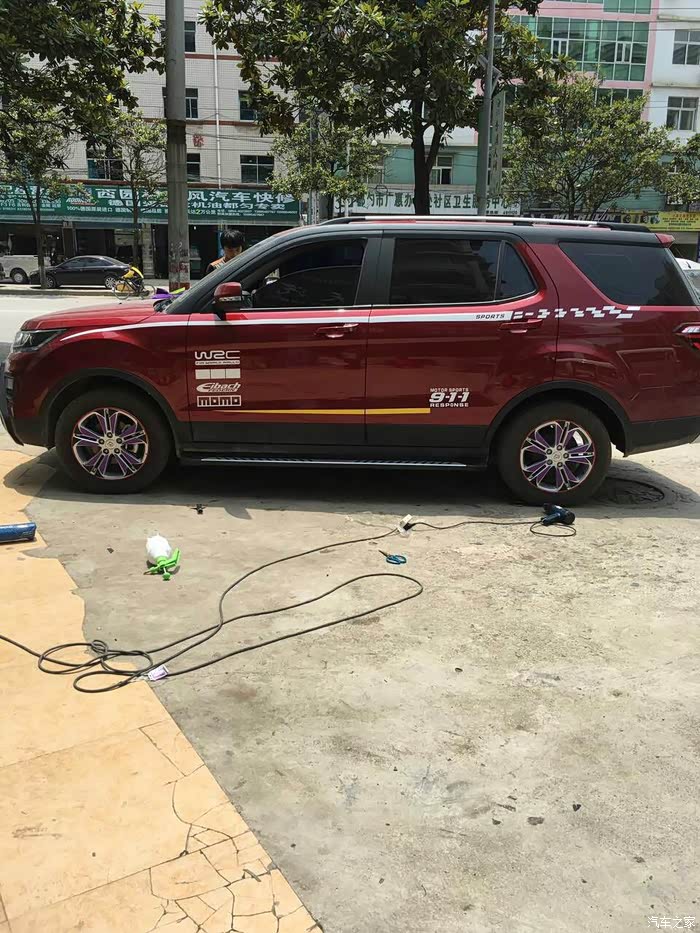 长安cx70提车作业自行改装教程